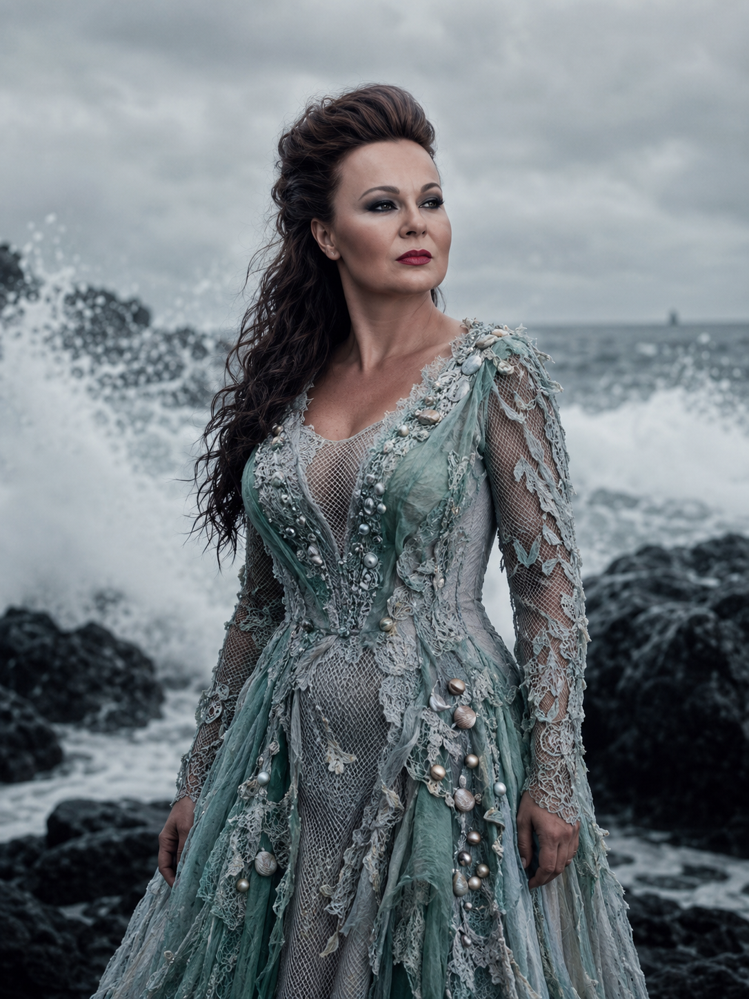 Eliška Weissová — portrait (sea)